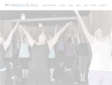 Tablet Screenshot of mindbodyflowyoga.com